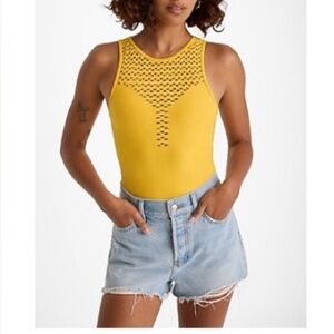 Express Yellow Women's bodysuit